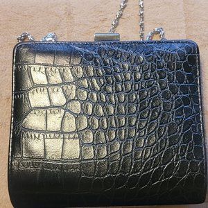 Kate Landry small black clutch/purse
